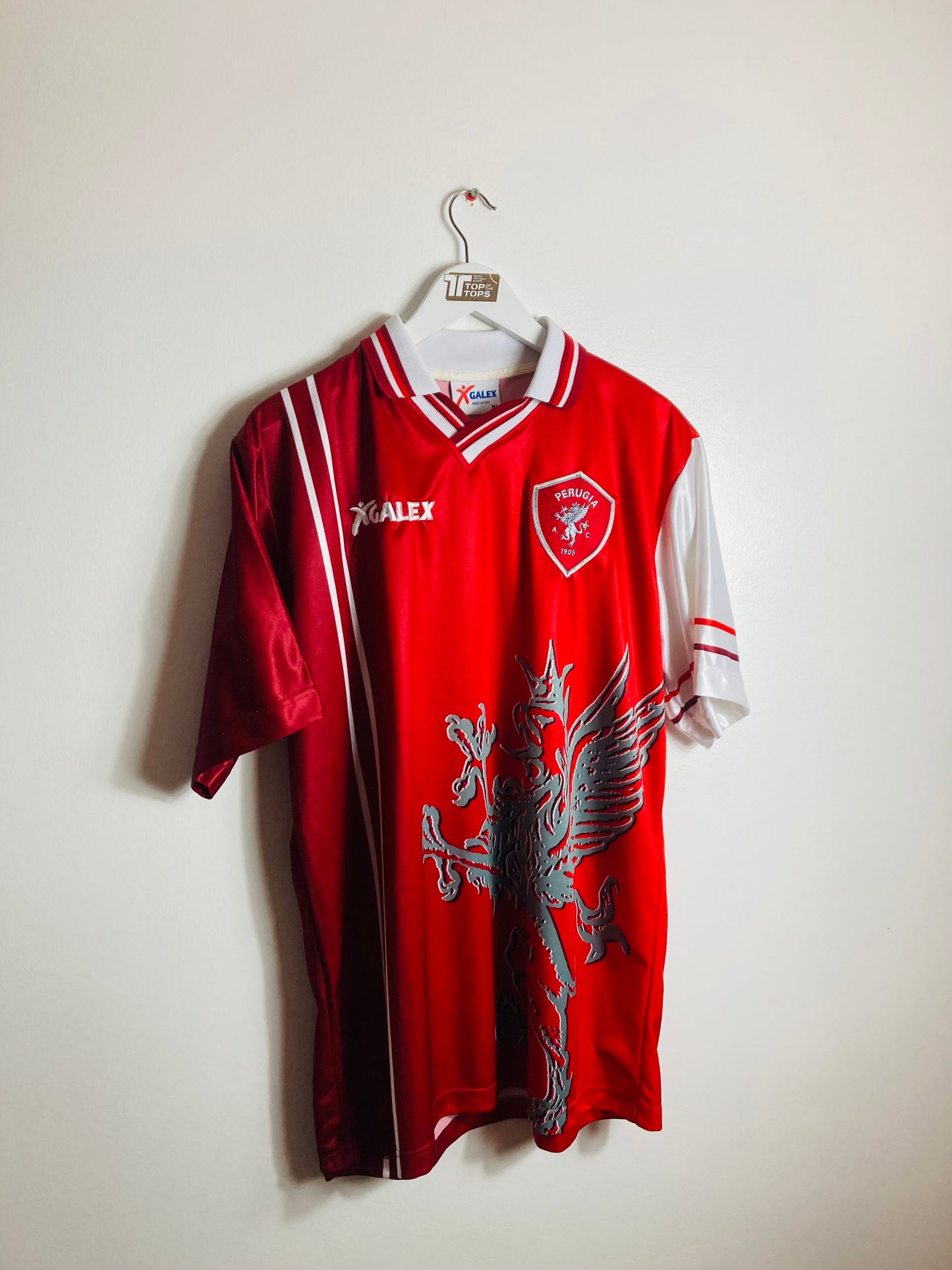 Perugia home football shirt 1998/99 Nakata XL