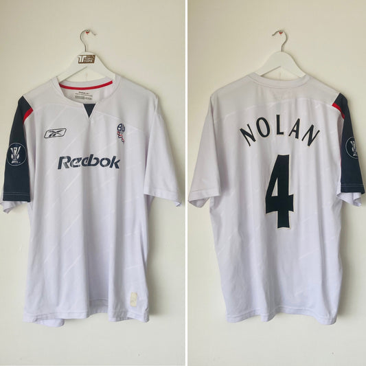 Bolton Wanderers home football shirt
2007/08 Nolan XL
