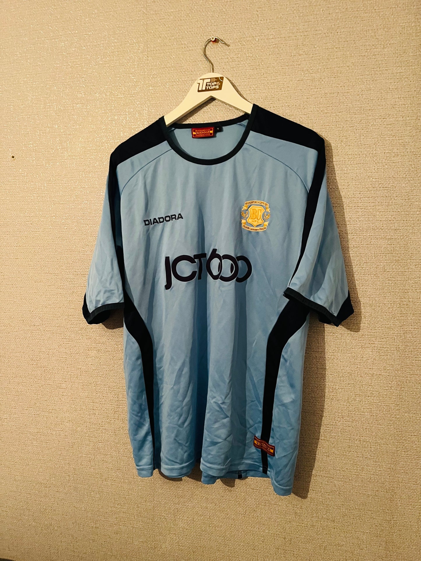 Bradford City away football shirt 2003/04 XL