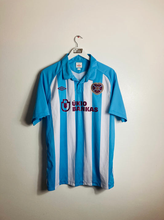Heart of Midlothian away football shirt Hearts 2010/11 XL