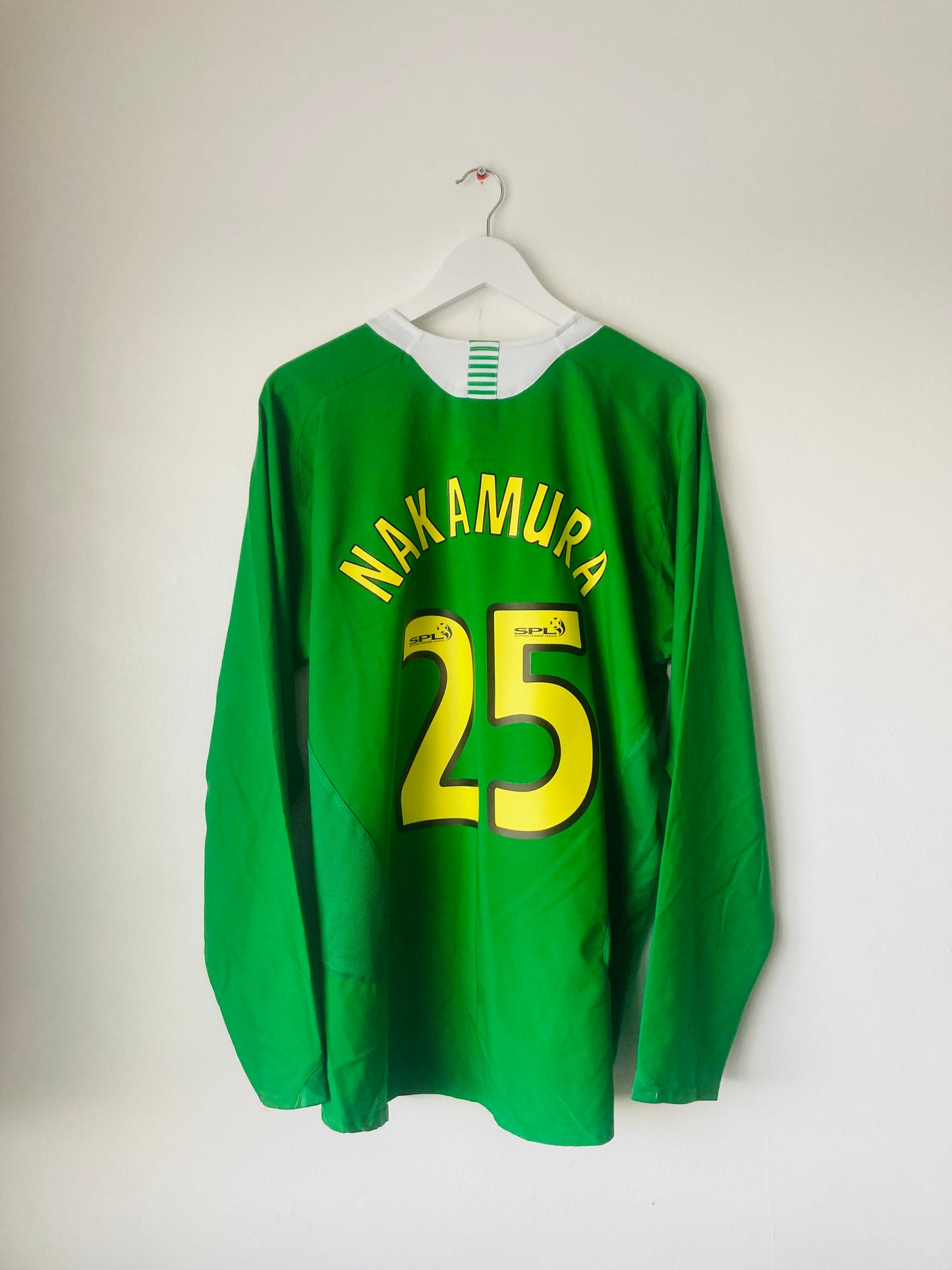 Glasgow Celtic away football shirt (player issue) 2005/06 Nakamura XL