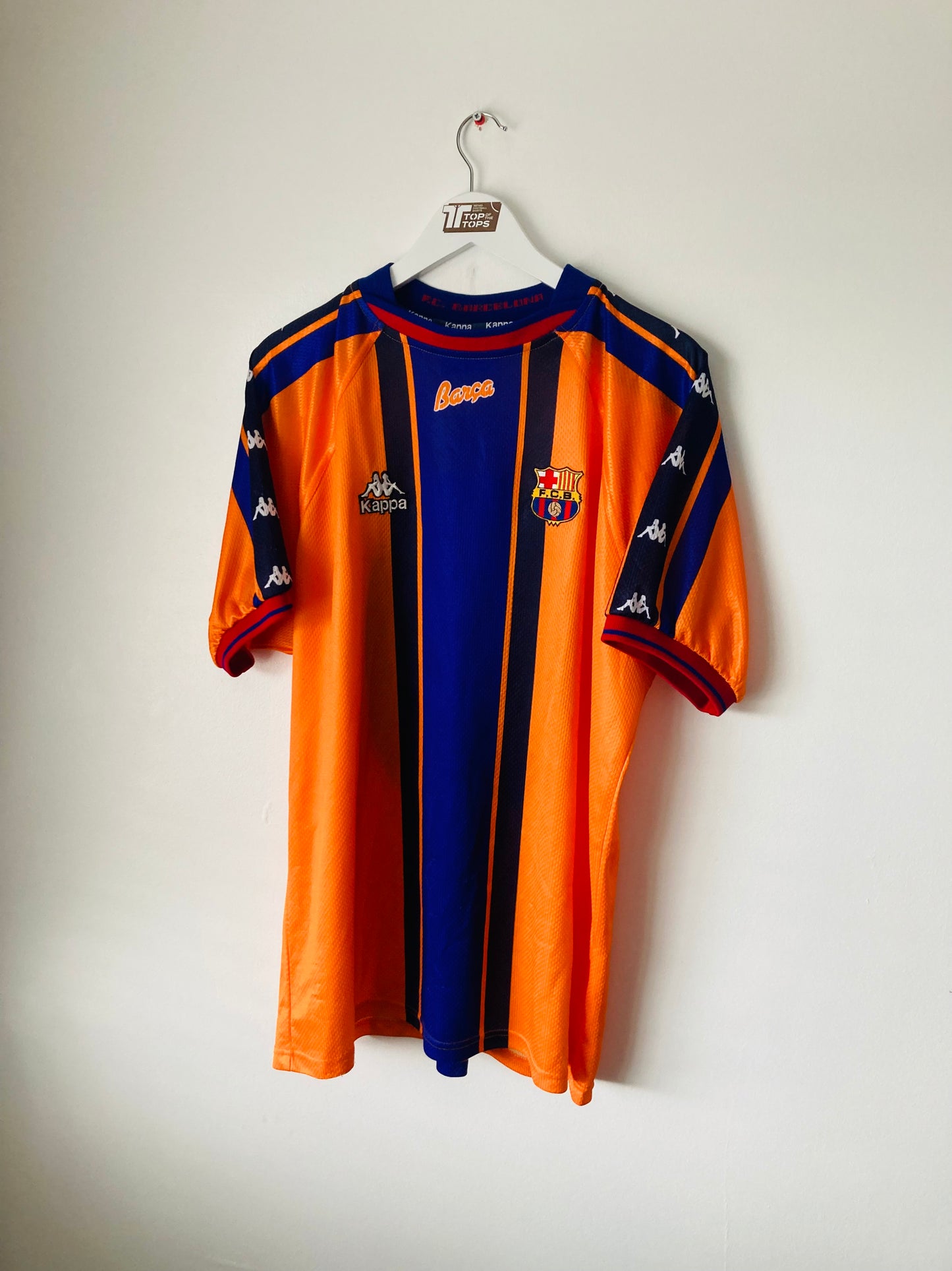 Barcelona away football shirt
1997/98 Rivaldo XXL