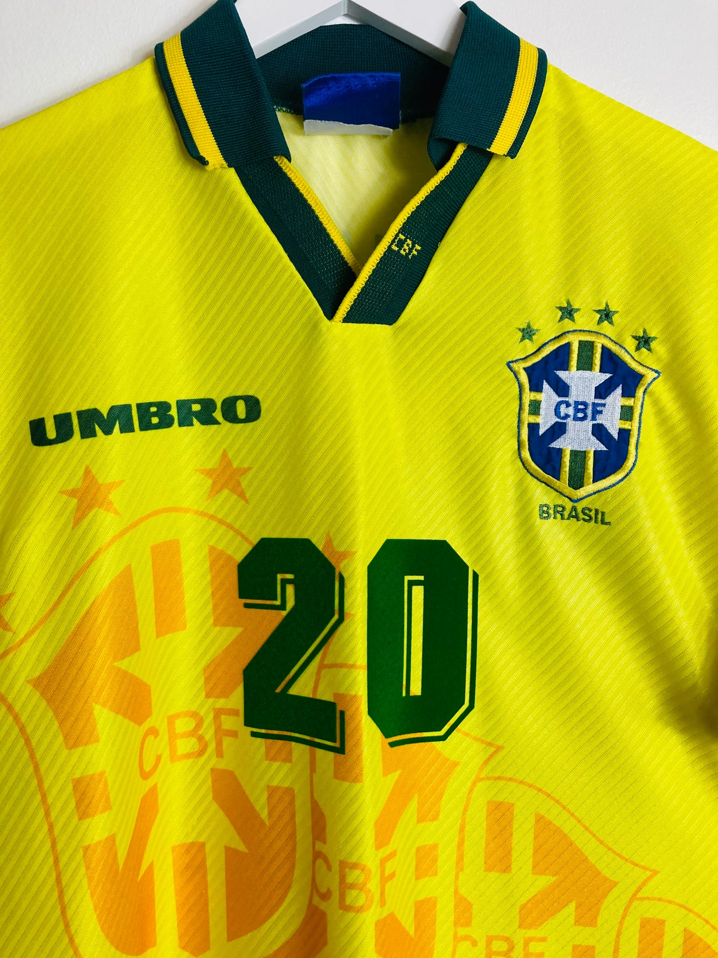 Brazil home football shirt
1994/95 Ronaldo large