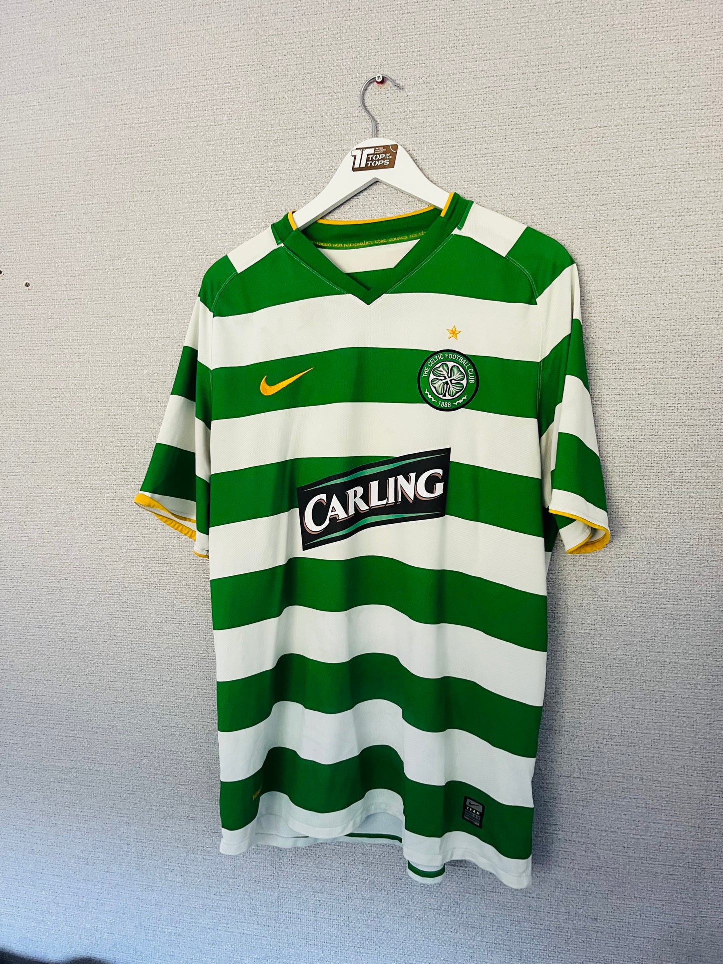 Glasgow Celtic home football shirt 2008/08 Samaras XL