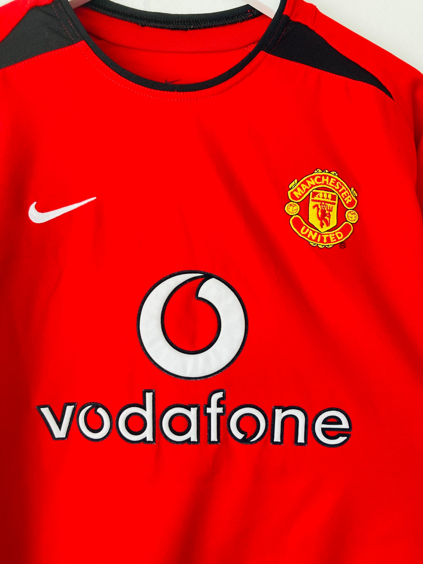 Manchester United home football shirt 2003/04 CR7 Medium L/S