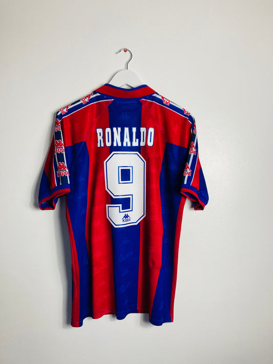 Barcelona home football shirt R9 1995/96 Medium