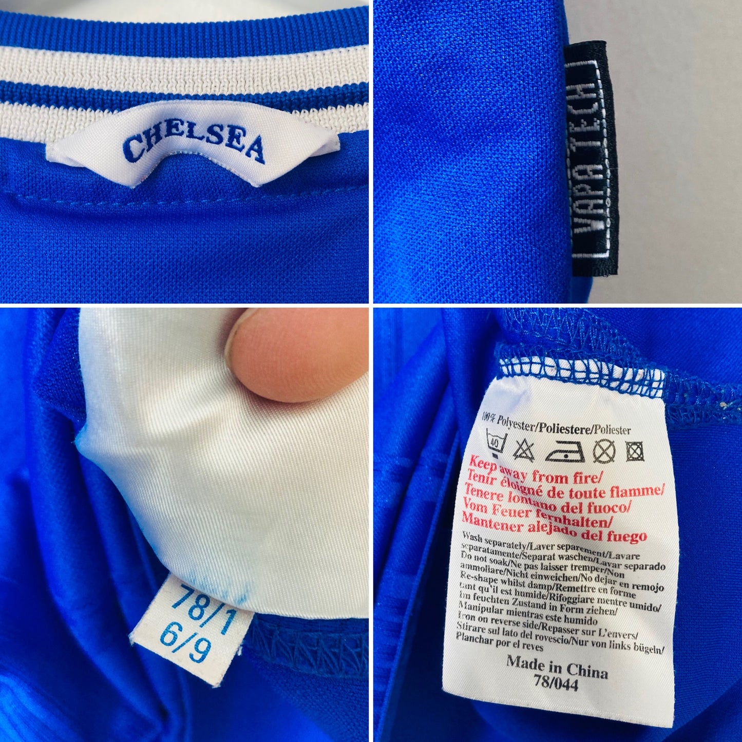Chelsea home football shirt 1999/2000 Di Matteo XXL