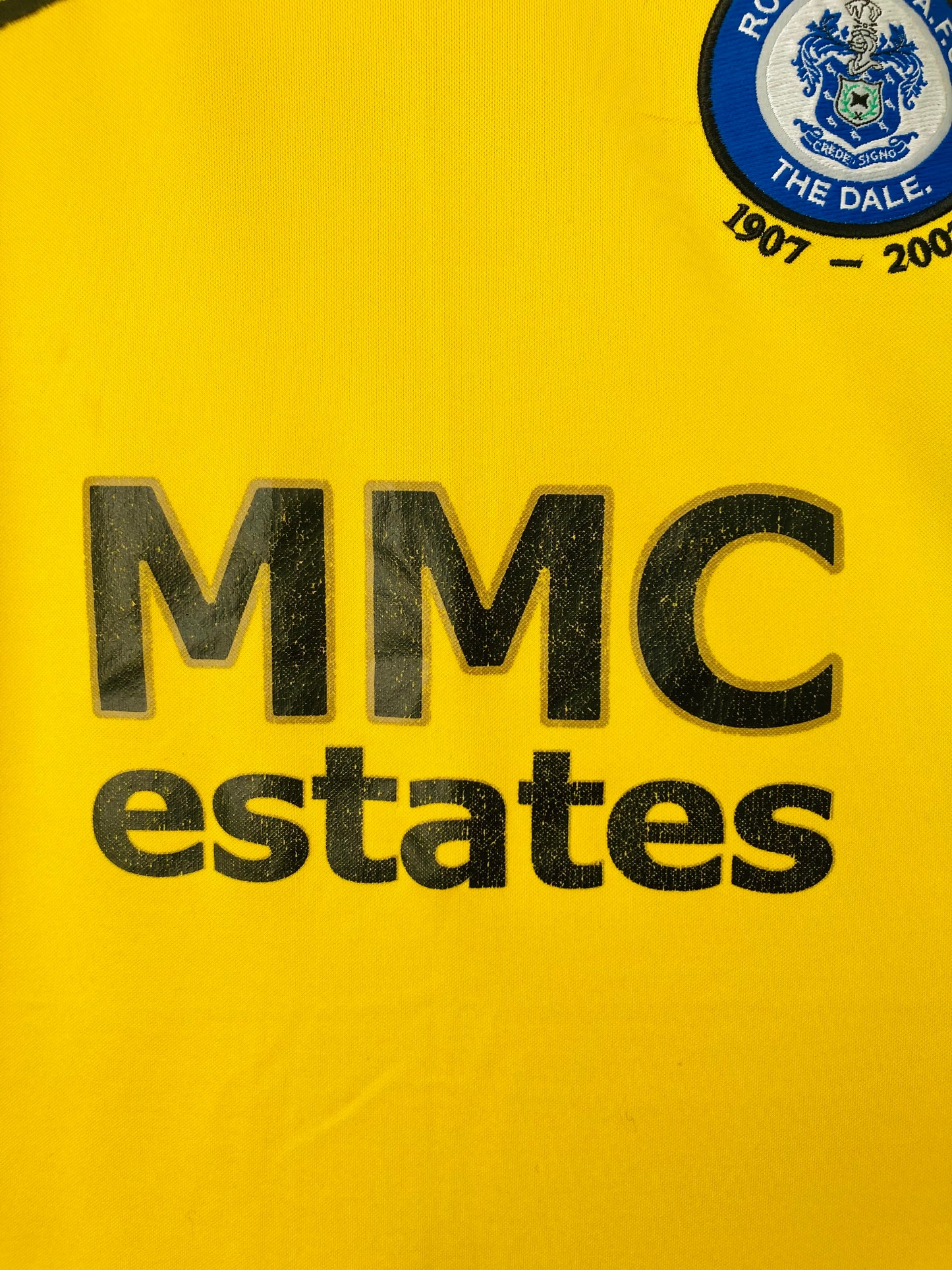 Rochdale away football shirt
2007/08 XXL