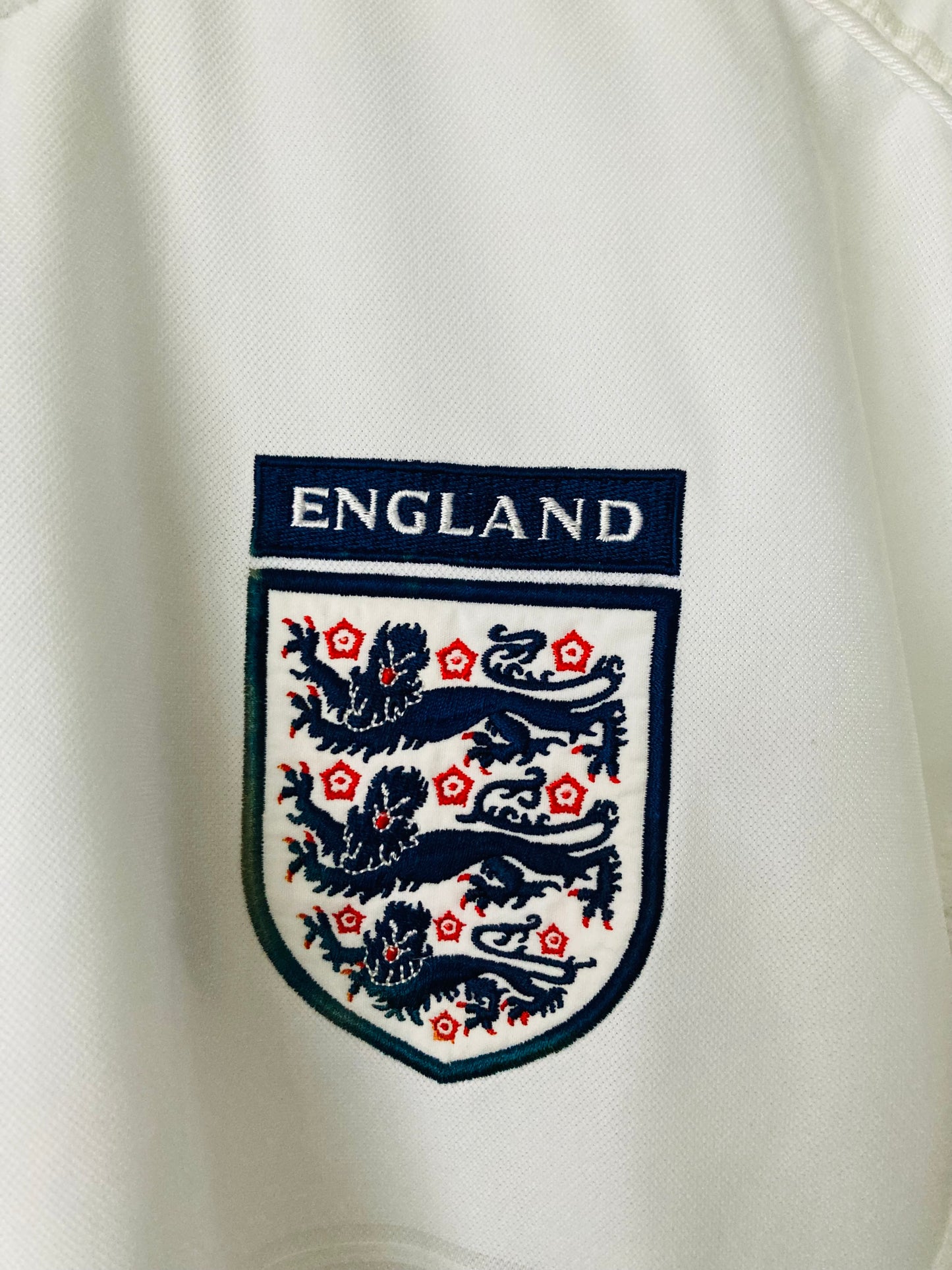 England home football shirt 1999/2000 Beckham medium