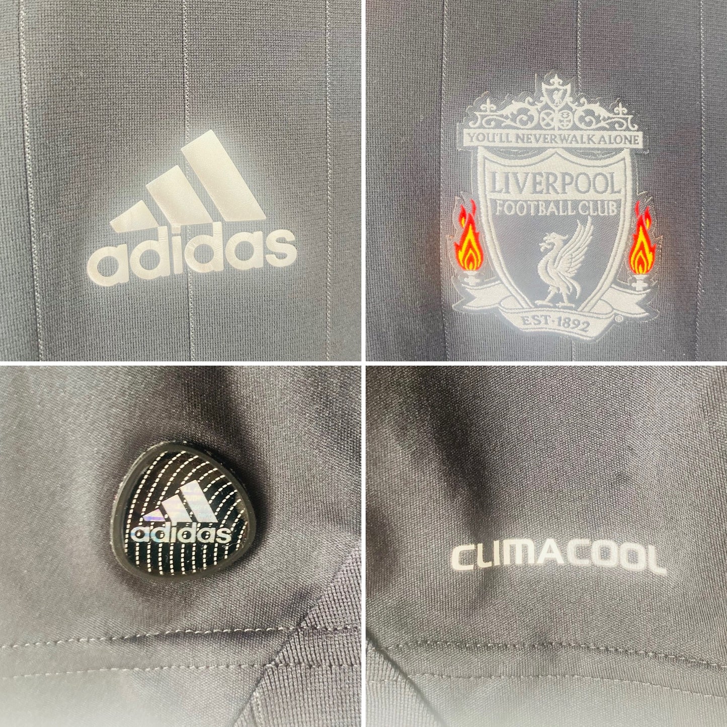 Liverpool away football shirt 2011/12 Suarez Medium