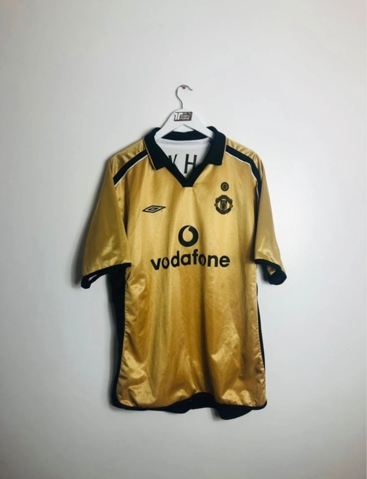 Manchester United away & third football shirt (reversible version)
Beckham XL 2001/02