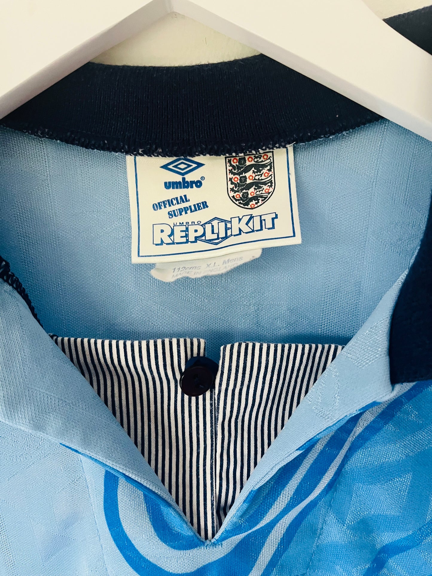 England third football shirt 1992/93 XL