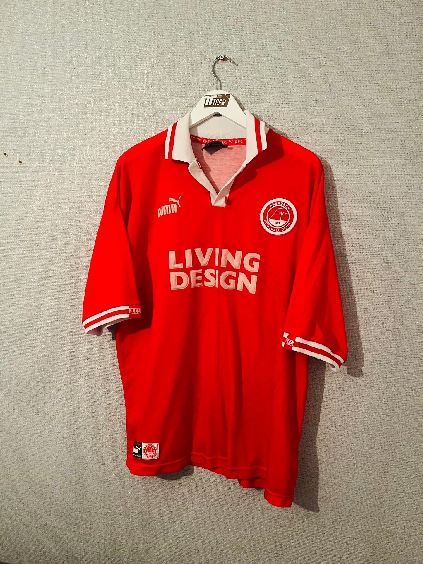 Aberdeen home football shirt
1997/98 XL