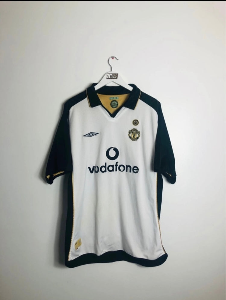 Manchester United away & third football shirt (reversible version)
Beckham XL 2001/02