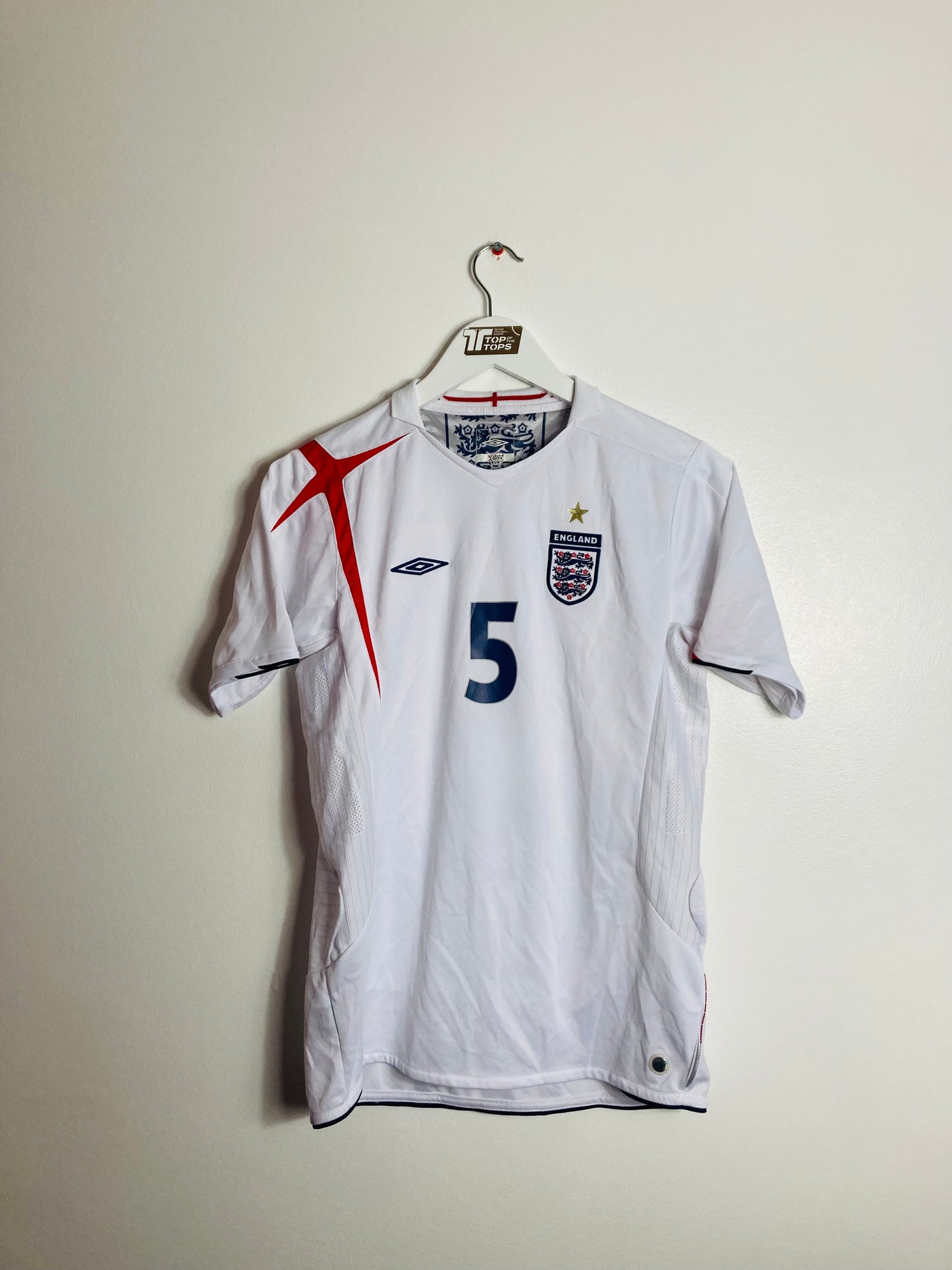England home football shirt 2006 XL youths Terry