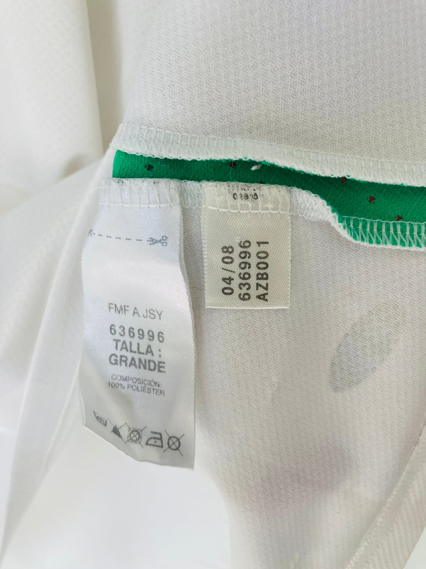 Mexico away football shirt 2008/09 Blanco medium