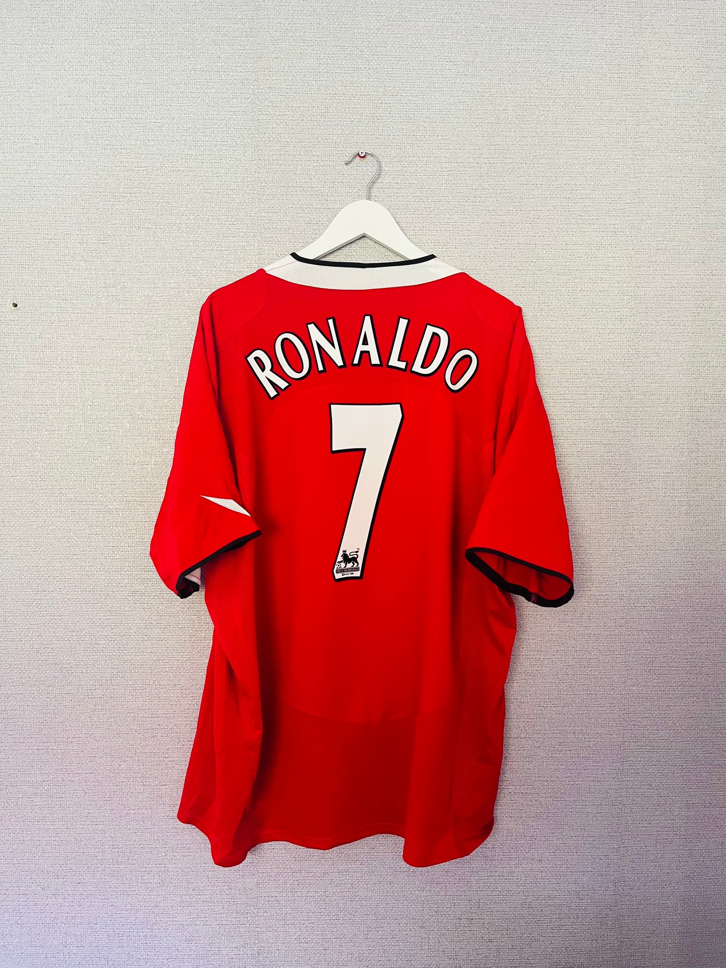 Manchester United home football shirt 2004/06 CR7 XXL