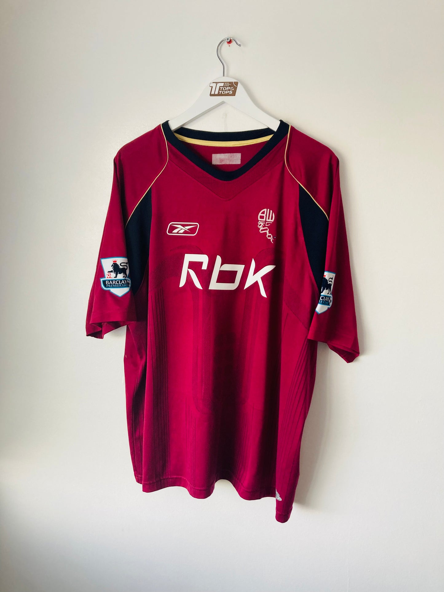 Bolton Wanderers away football shirt
2006/07 Diouf XL