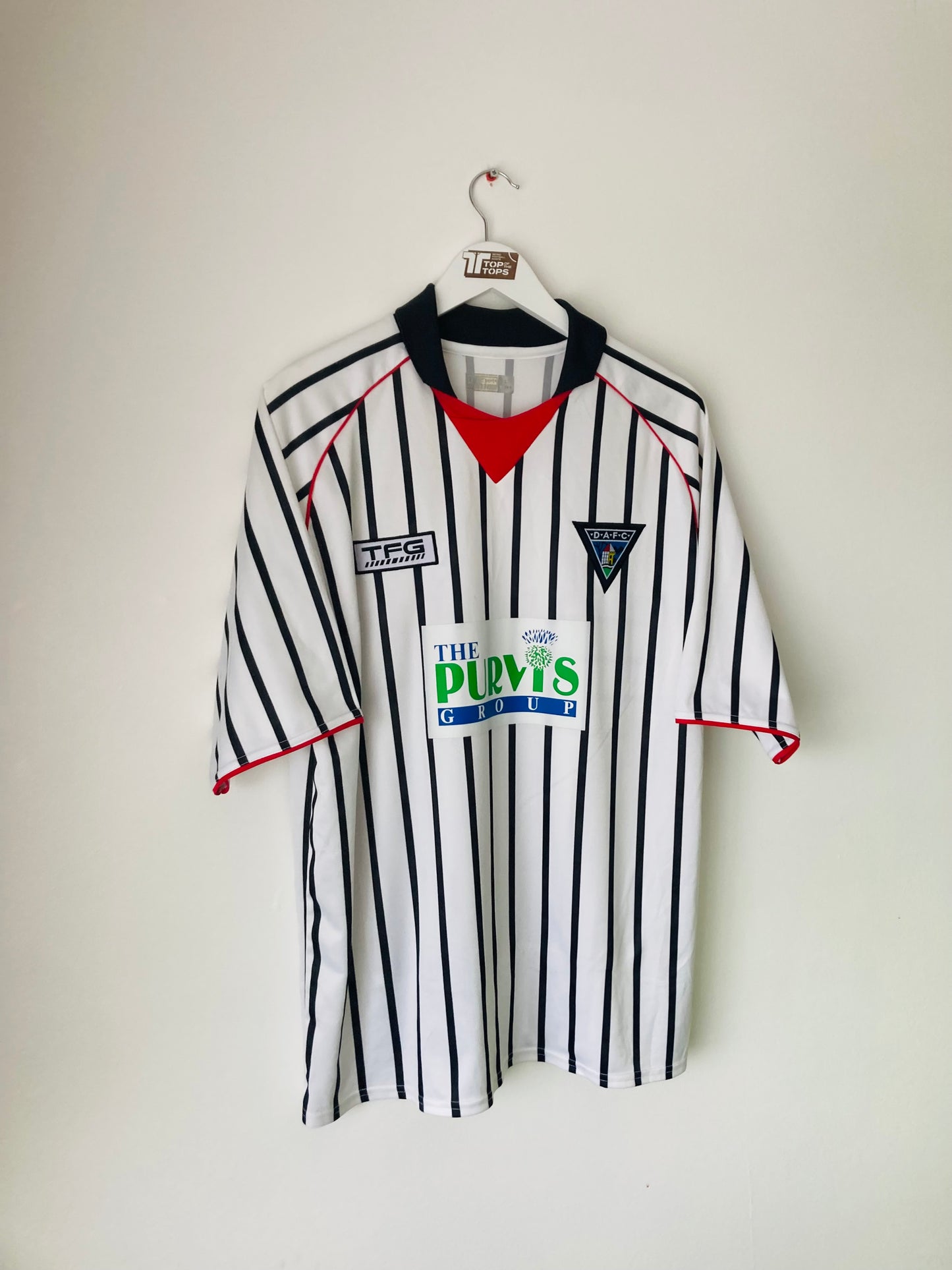 Dunfermline Athletic home football shirt 2005/06 Large