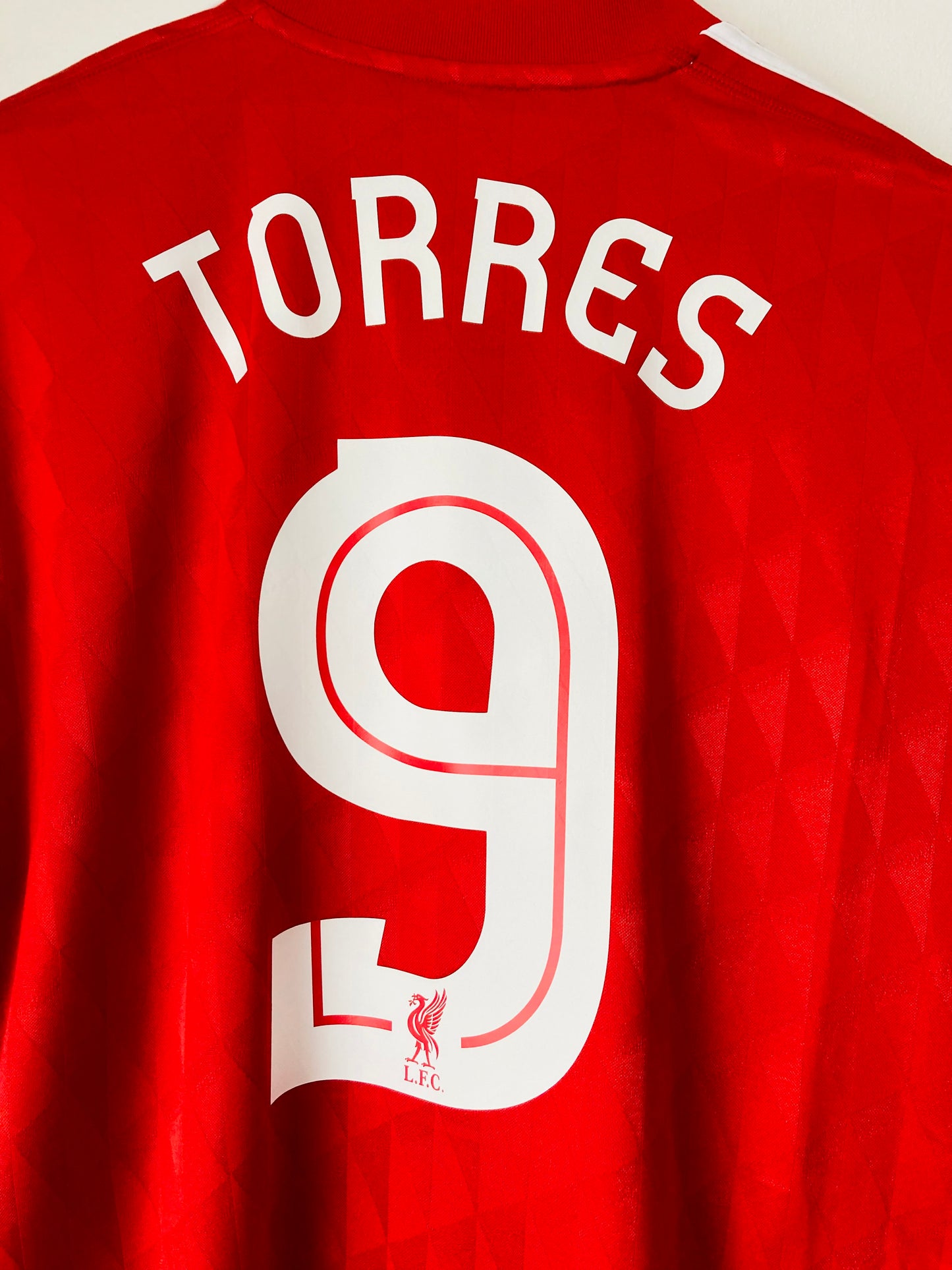 Liverpool home football shirt 2010/11 Torres Large