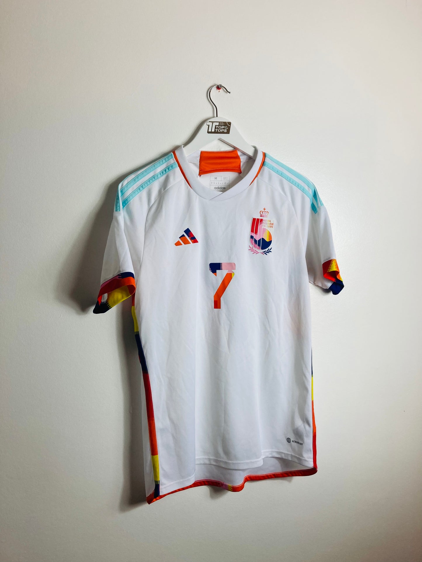 Belgium away football shirt 2022/23 De Bruyne Medium
