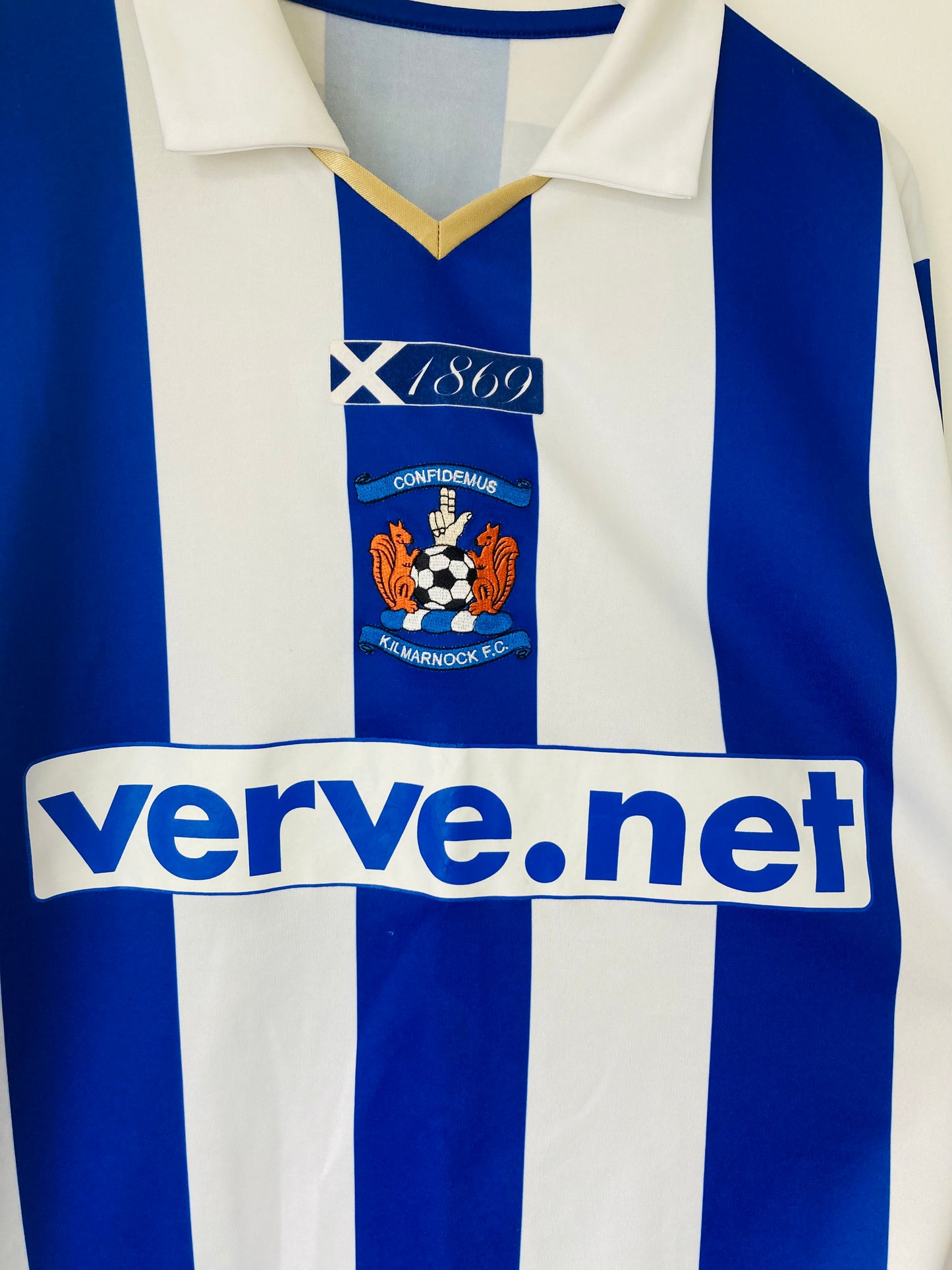 Kilmarnock home football shirt
2010/11 XL