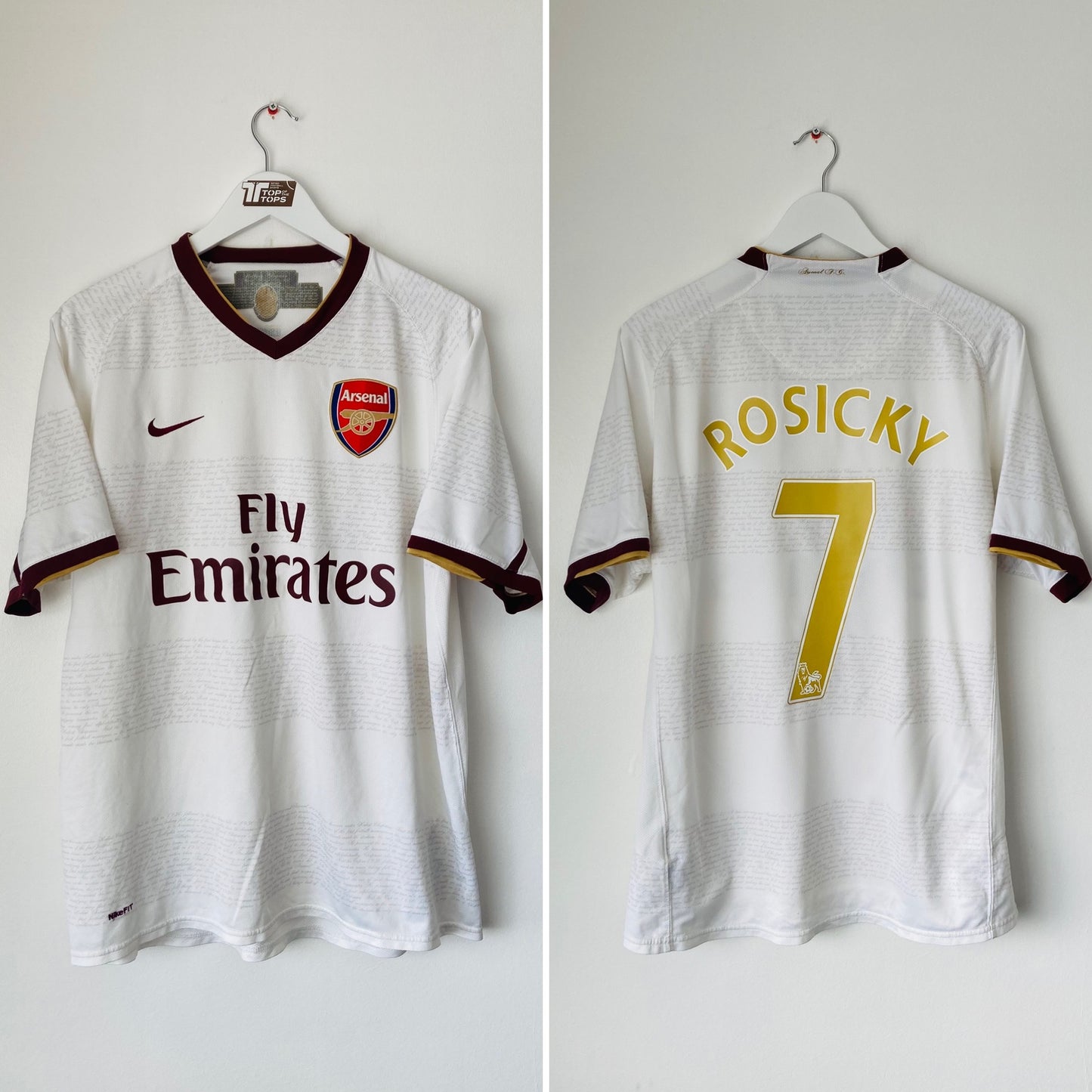 Arsenal away football shirt
2007/08 Rosicky Large