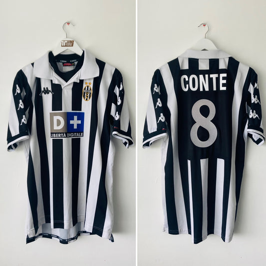 Juventus home football shirt 1998/99 Conte XL