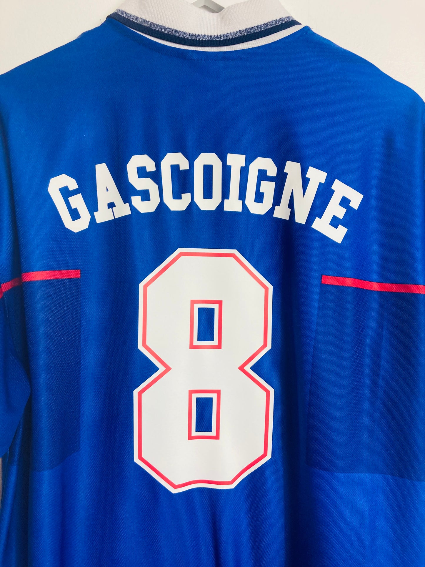 Rangers home football shirt
1997/99 Gascoigne XL