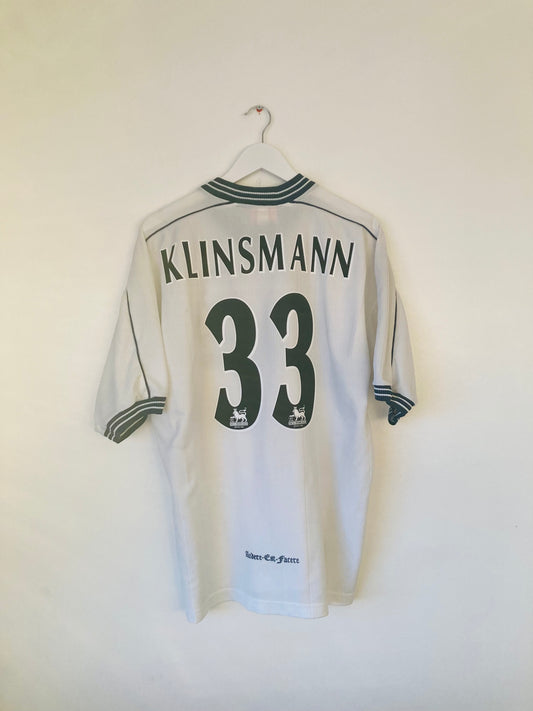 Tottenham Hotspur home football shirt 1997/99 Klinsmann XL