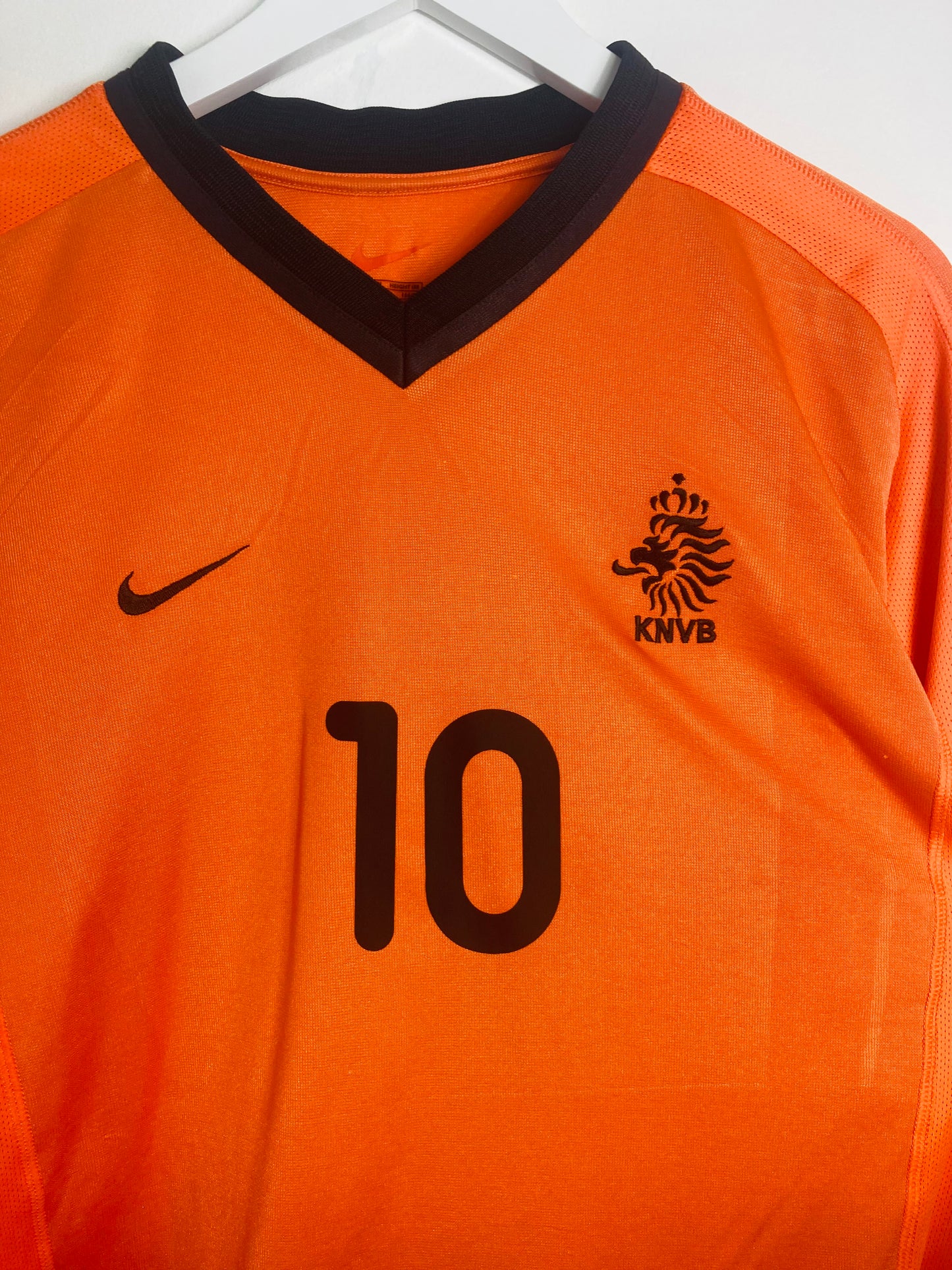 Holland Netherlands home football shirt euro 2000 Bergkamp XL