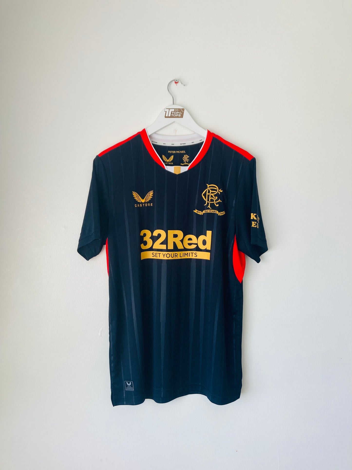 Glasgow Rangers away football shirt 2021/22 BNWTs Large