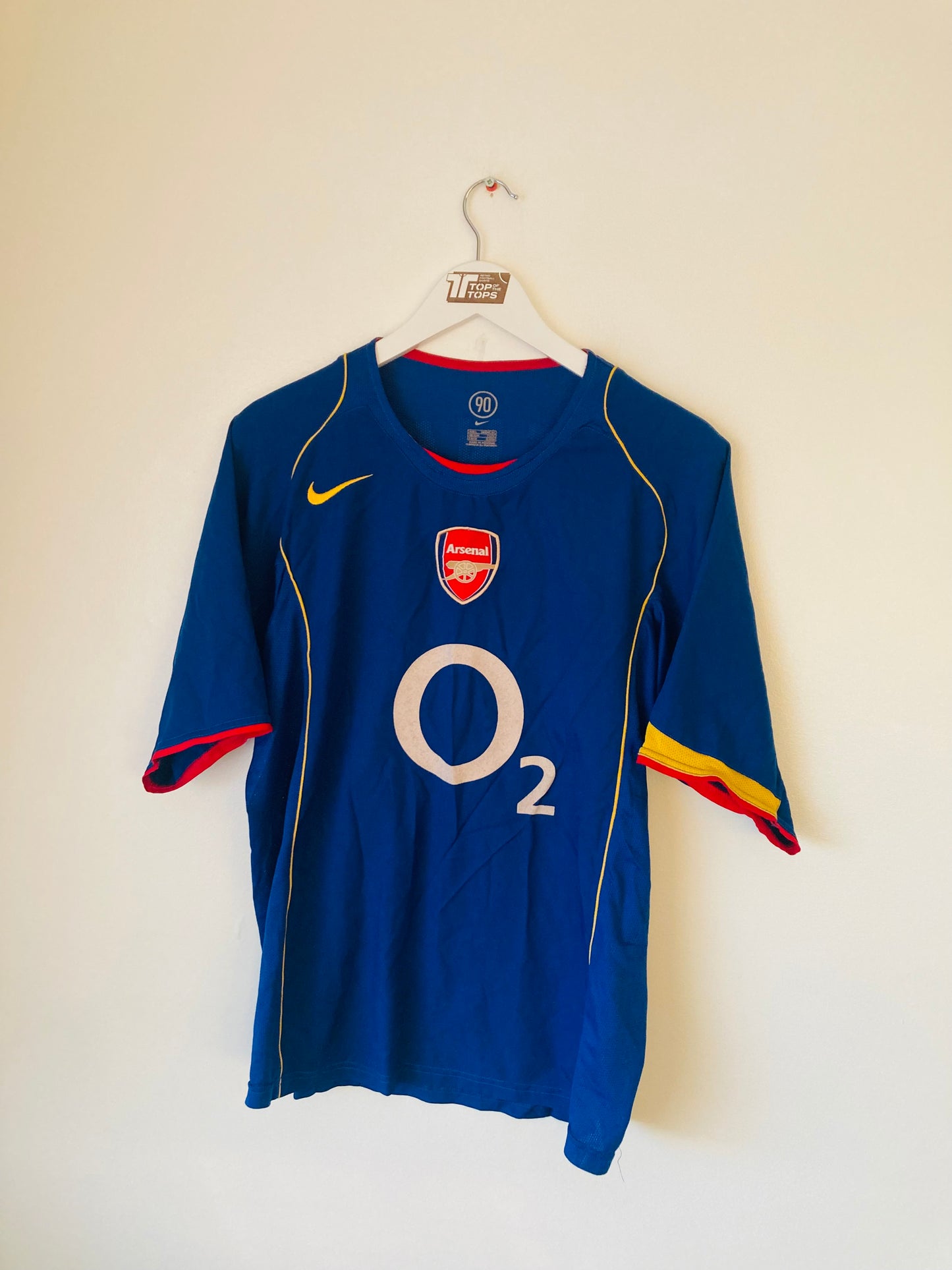Arsenal away football shirt 2004/05 Henry Large