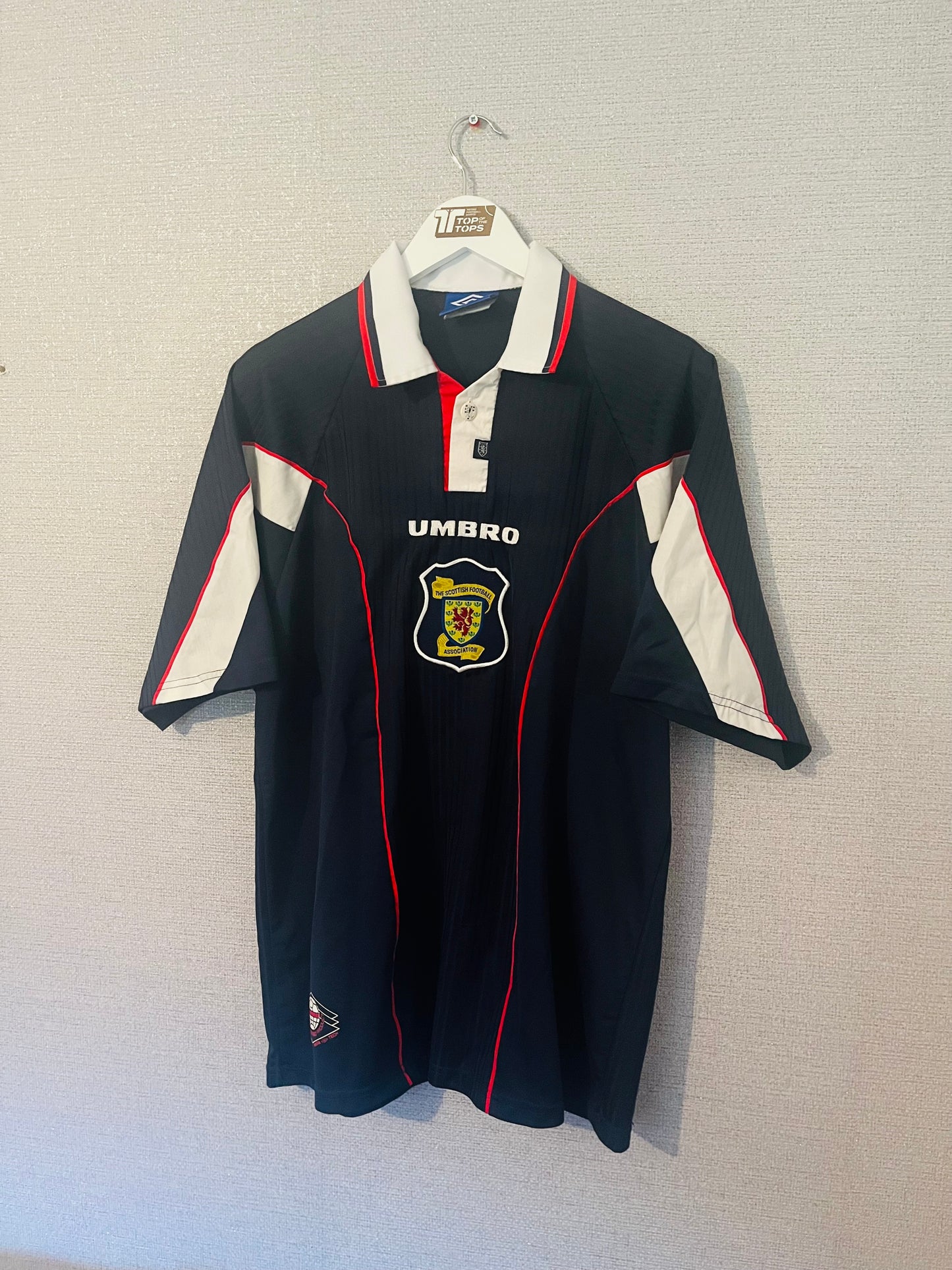 Scotland home football shirt 1996/98 XL