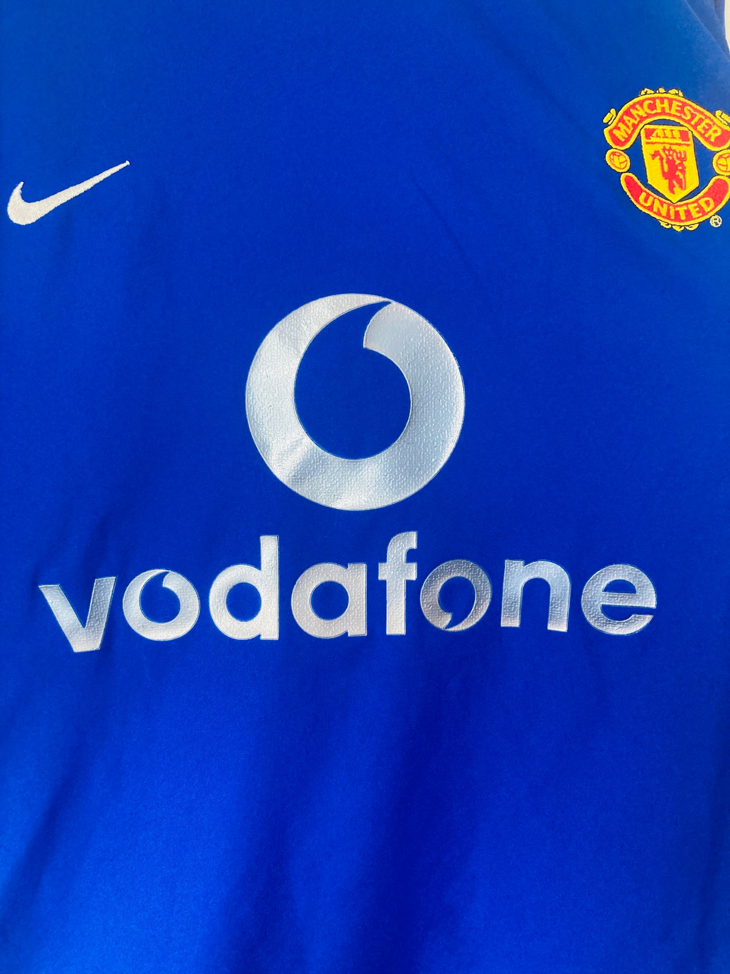 Manchester United third football shirt 2002/03 Beckham XXL