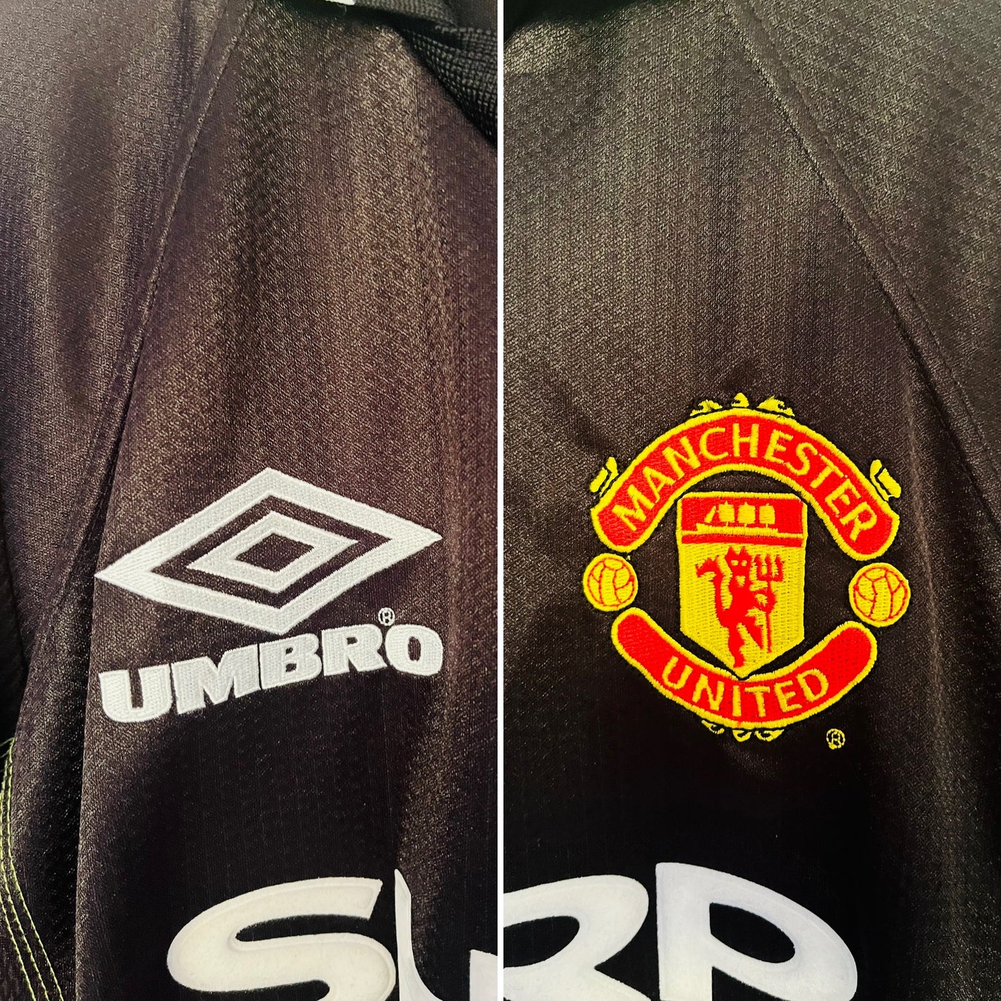 Manchester United third football shirt 1998/99 Keane XL