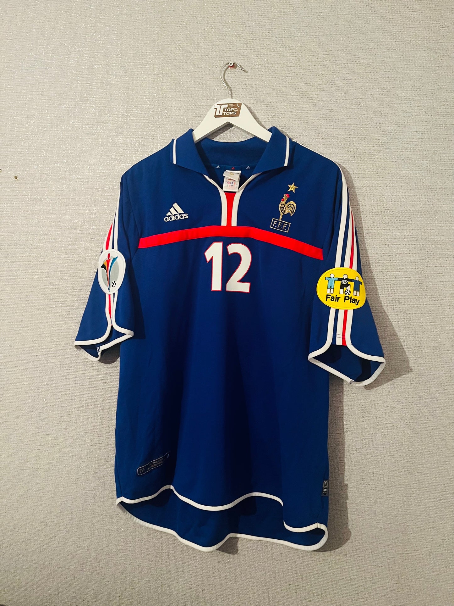France home football shirt Euro 2000 Henry XXL