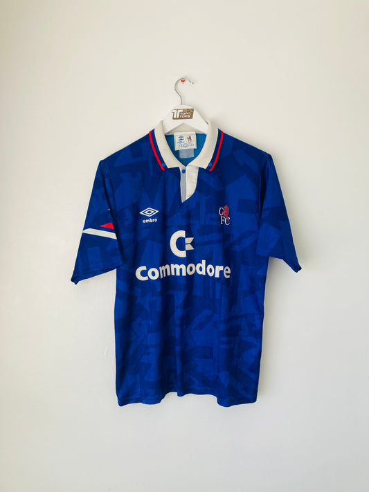Chelsea home football shirt 1991/93 Medium