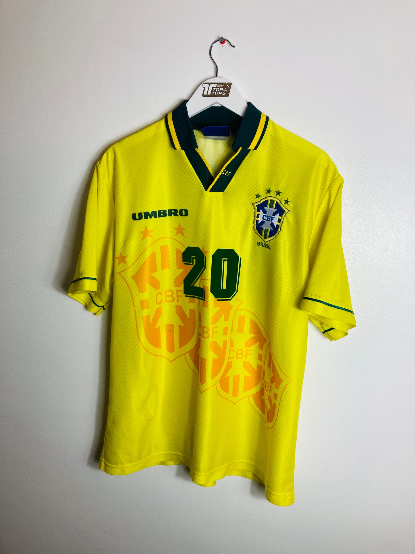 Brazil home football shirt
1994/95 Ronaldo large