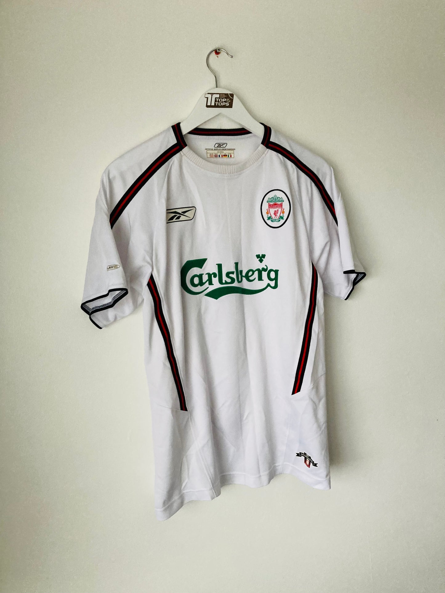Liverpool away football shirt
2003/05 Riise small