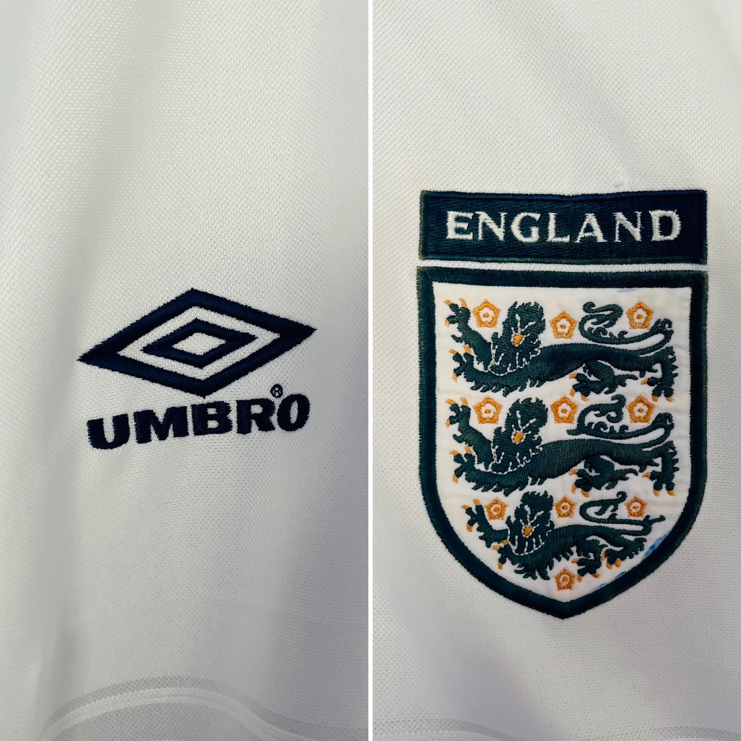 England home football shirt
1999/2000 Beckham Large
