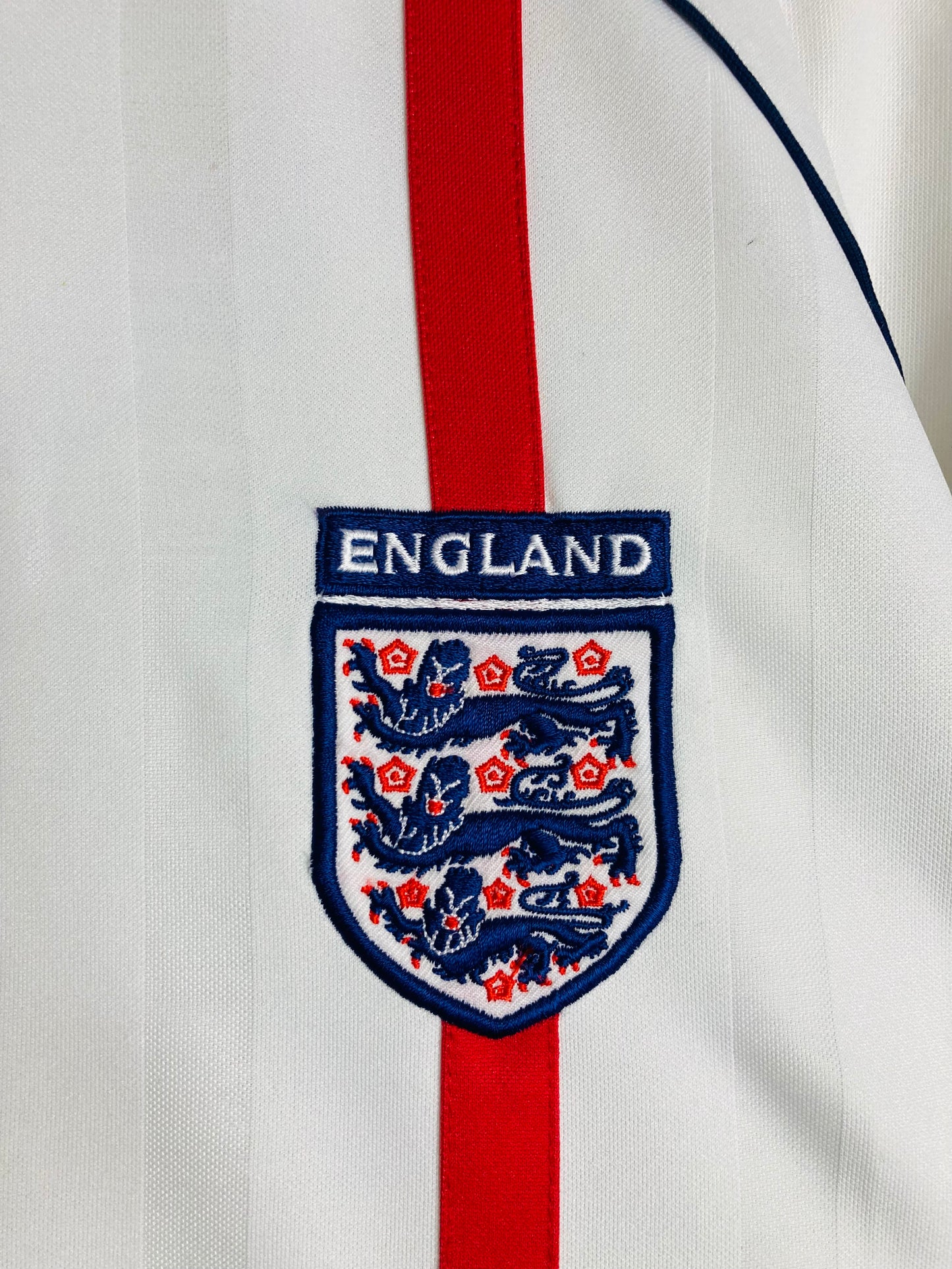 England home football shirt Beckham 2001/02 XL