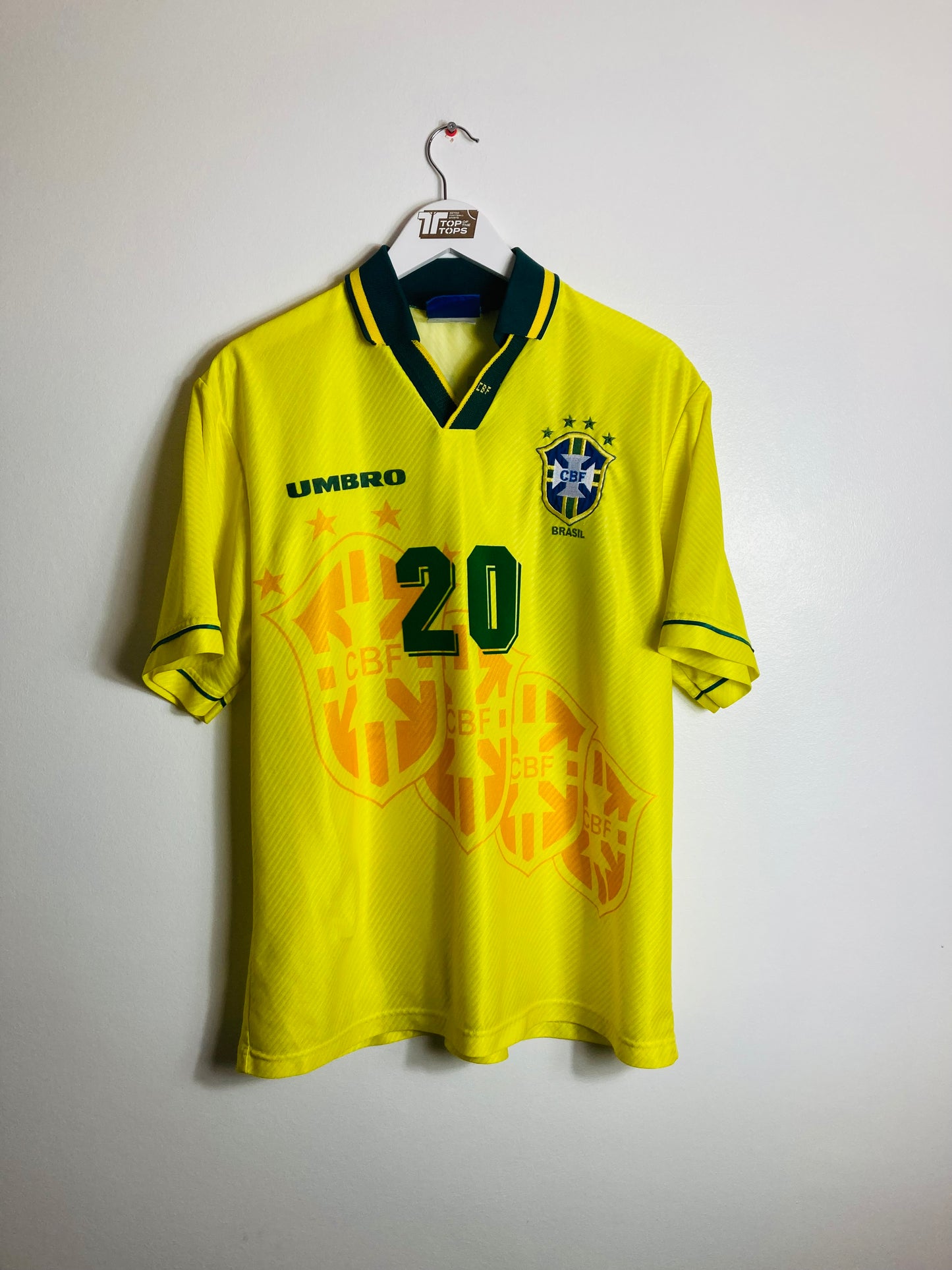 Brazil home football shirt
1994/95 Ronaldo large