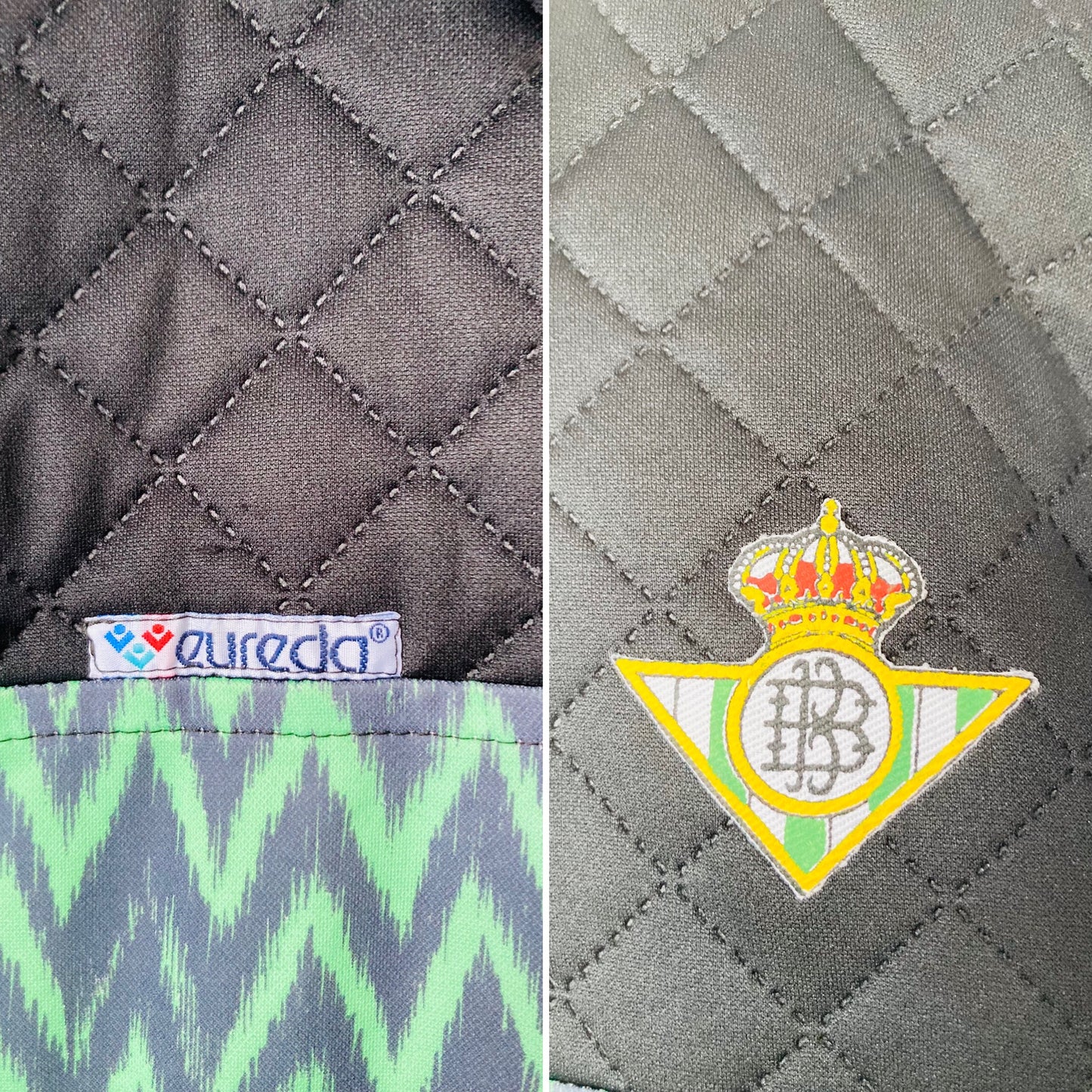 Real Betis goalkeeper football shirt 1990s Small
