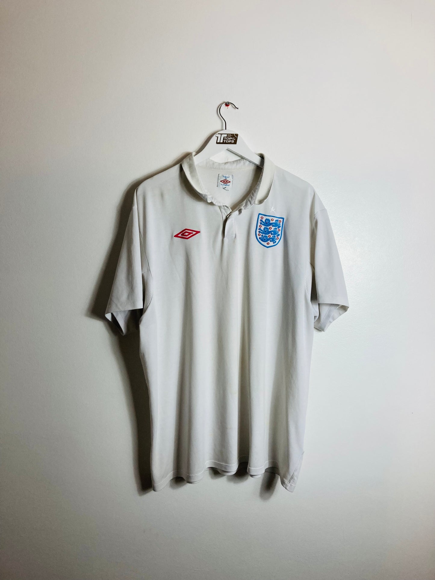 England home football shirt 2010 XXXL