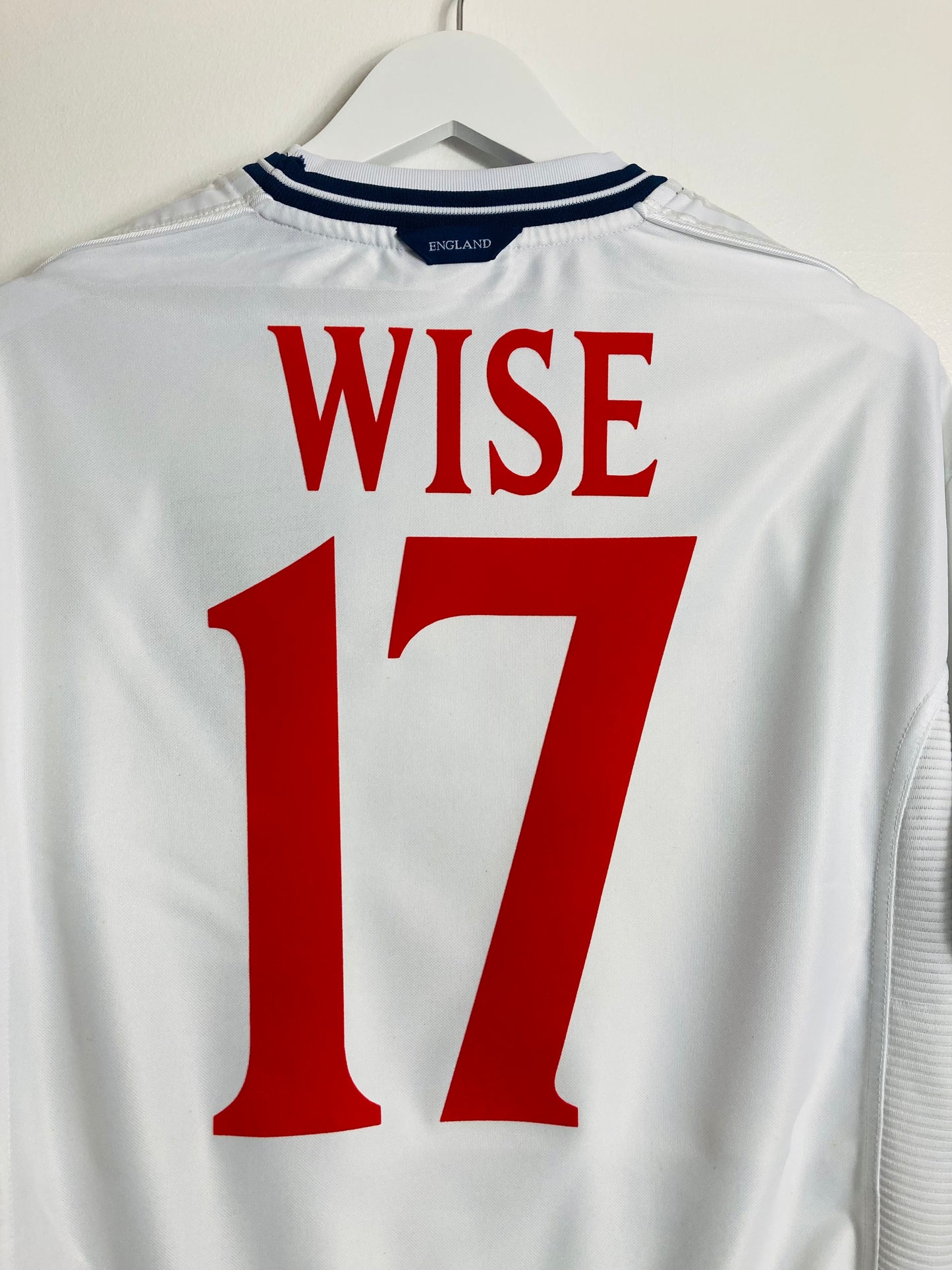 England home football shirt Euro 2000 Wise medium