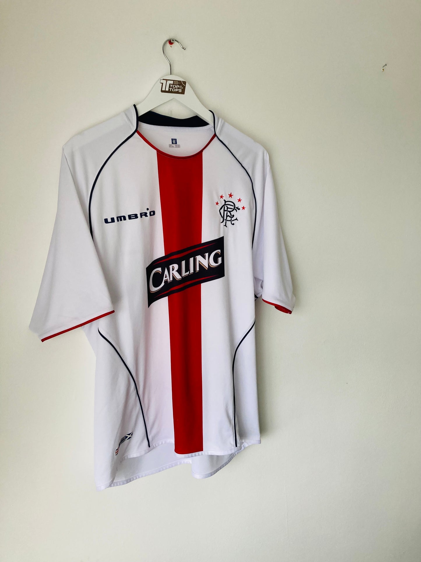 Glasgow Rangers away football shirt 2005/06 Ferguson Large