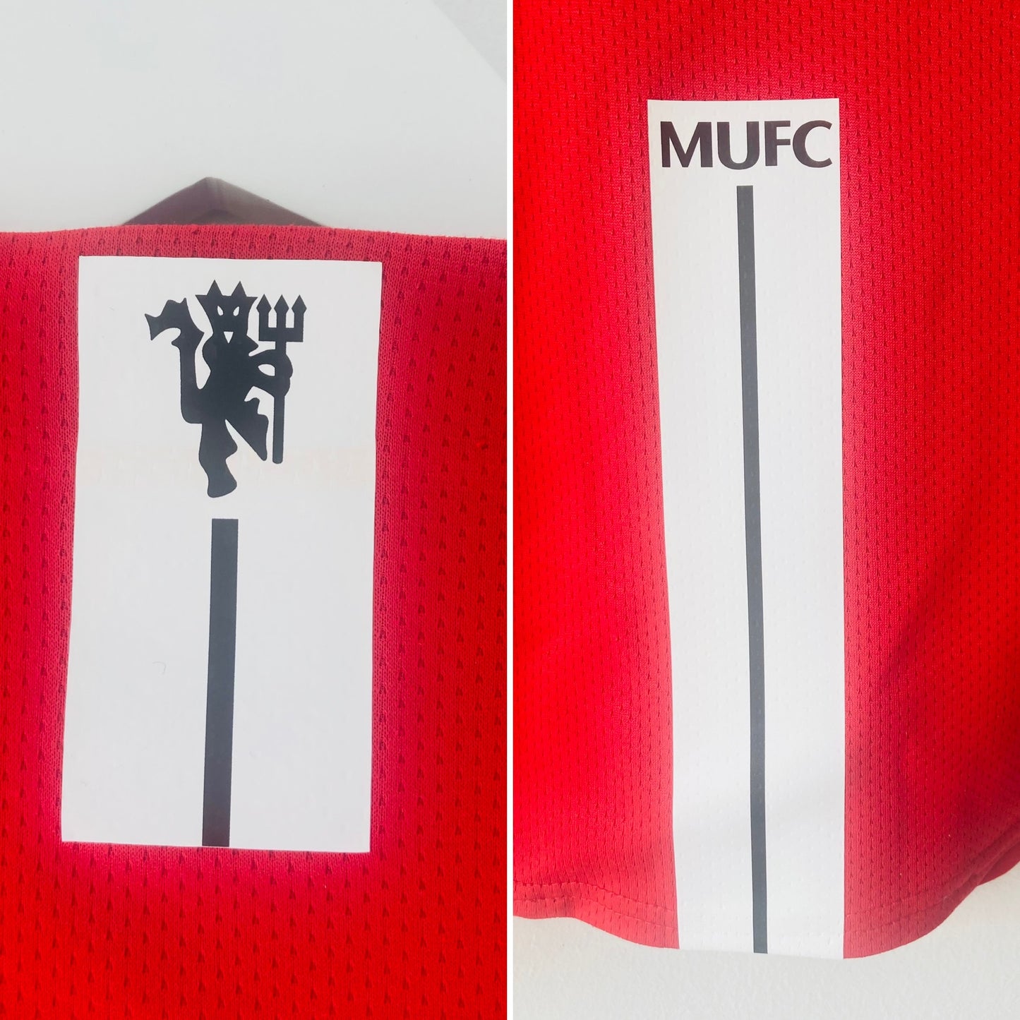 Manchester United home football shirt 2007/08 CR7 Medium