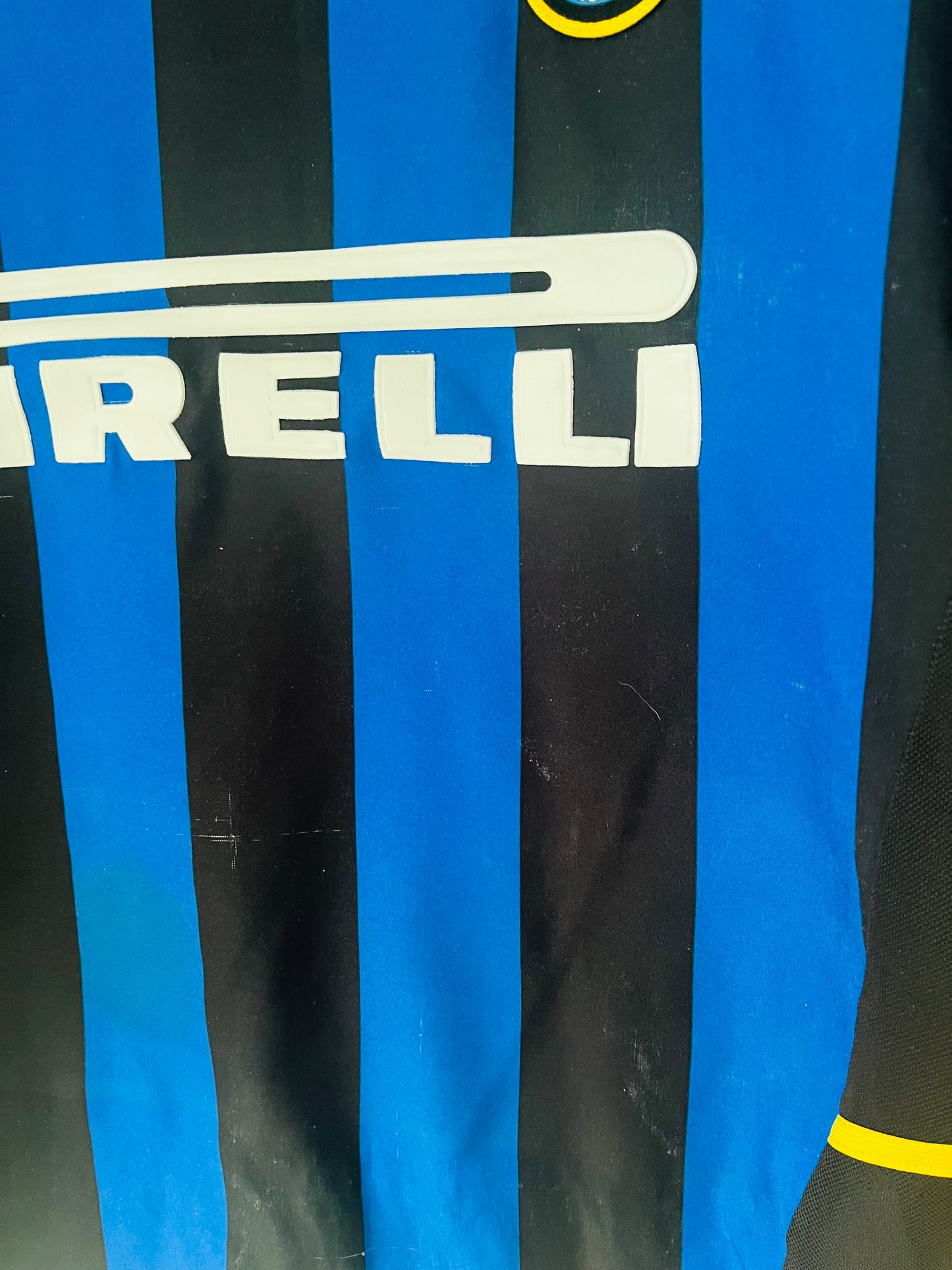 Inter Milan home football shirt 2002/03 Batistuta Medium