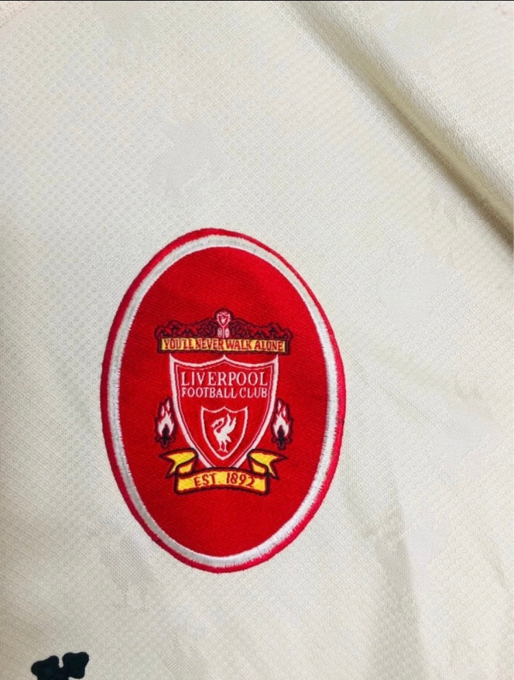 Liverpool away football shirt 1996/97 Large